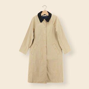 NWOT J Crew Long Barn Jacket in Waxed Cotton Twill Size XS Petite